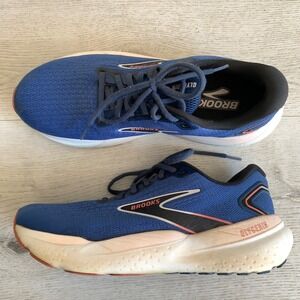 Brooks Glycerin 21 Womens Running Shoes Blue Pink DNA LOFT v3 Neutral Sneakers